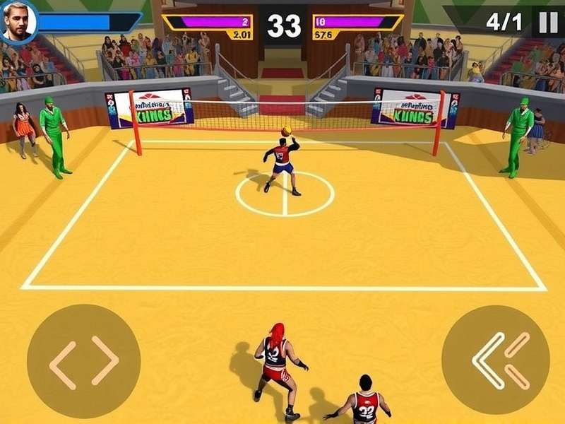 Indian Viking Volley Kings Gameplay Screenshot